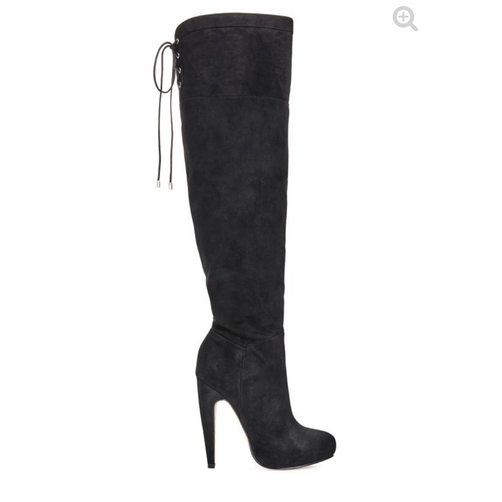 Over The Knee Heeled Boot